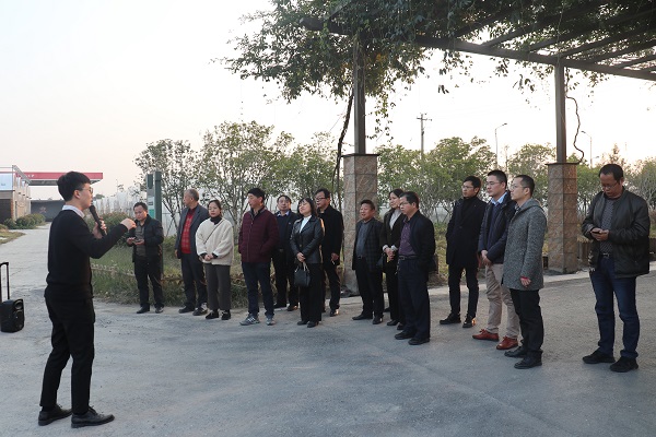 培训班参观樱桃APP免费下载临浦基地