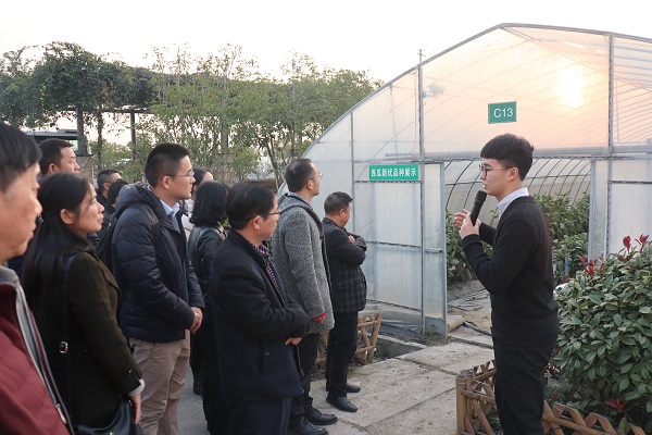 培训班参观樱桃APP免费下载临浦基地