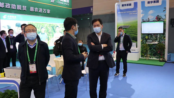 浙江省农业农村厅副厅长唐冬寿莅临樱桃APP免费下载展位